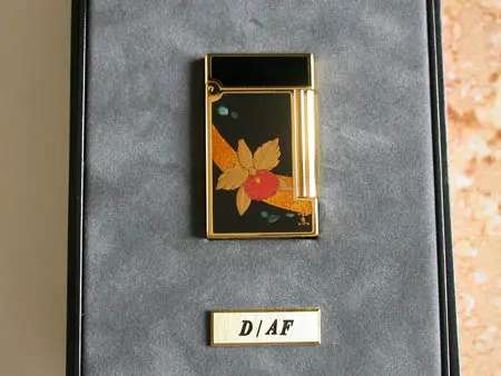 Maki-e Orquídea (Line D) — S.T. Dupont