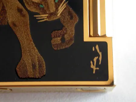 Maki-e Panther (Line D) — S.T. Dupont